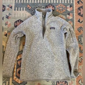 Patagonia 1/4 Zip Better Sweater - Medium Gray